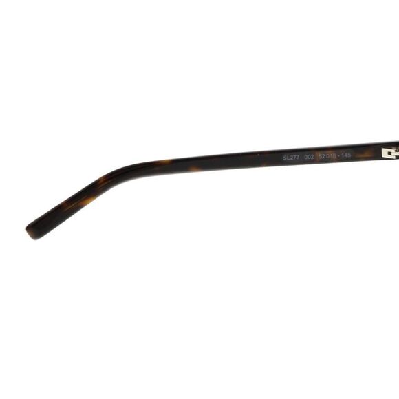 Saint Laurent SL 277 002 Havana Rectangle Sunglasses - Picture 5 of 5